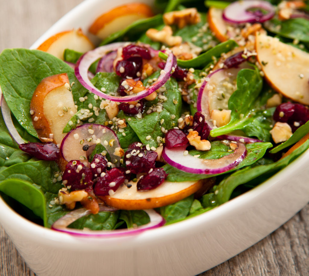 Pear Walnut And Cranberry Salad Recipe