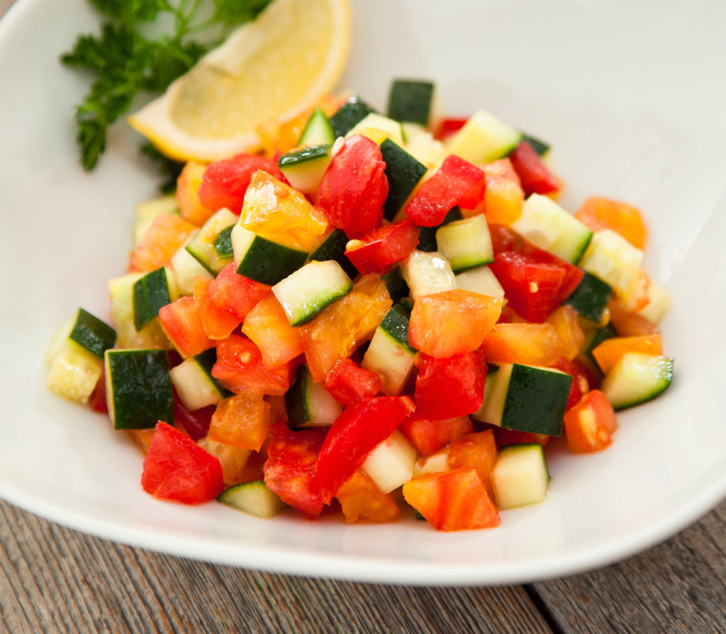 Fresh Cucumber Tomato Salad Recipe ITN Blog